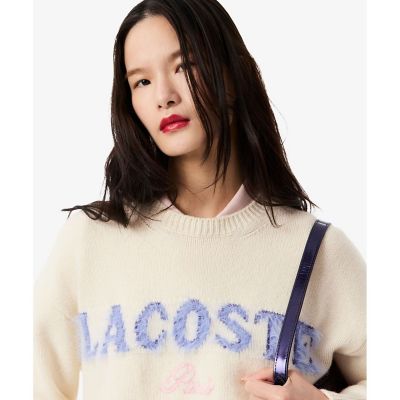 シャギータッチロゴジャカードウールセーター | LACOSTE/ラコステ