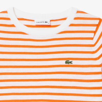 ＵＶカット　吸水速乾　ウォッシャブル　ＣＯＯＬＭＡＸ　クールマックス　ボーダーニット半袖Ｔシャツ