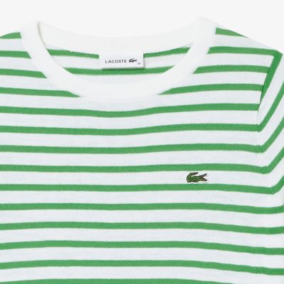 ＵＶカット　吸水速乾　ウォッシャブル　ＣＯＯＬＭＡＸ　クールマックス　ボーダーニット半袖Ｔシャツ