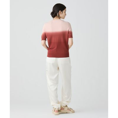 グラデーションニットＴシャツ