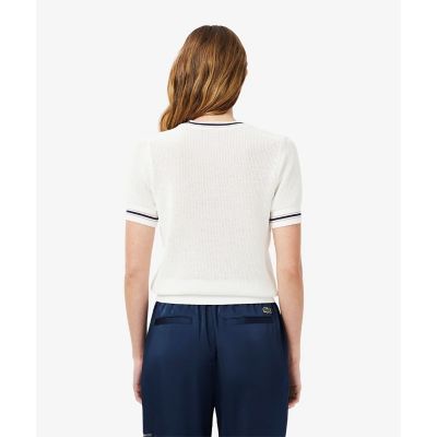 フレンチメイドメッシュニットＴシャツ