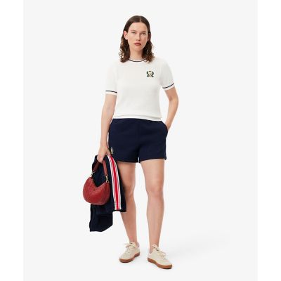 フレンチメイドメッシュニットＴシャツ