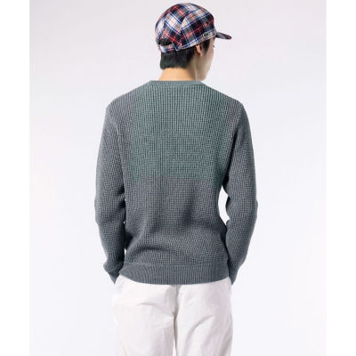 ヘザーカラーリングワッフルニット ／ メランジニット | LACOSTE