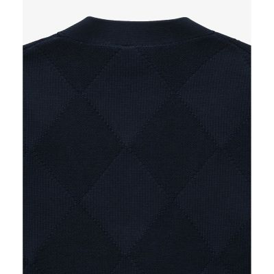 新品✨LACOSTE トーナルアーガイル柄 Vネックコットンニットカーディガン 楽天市場】トーナルアーガイル柄 Vネックコットンニットカーディガン