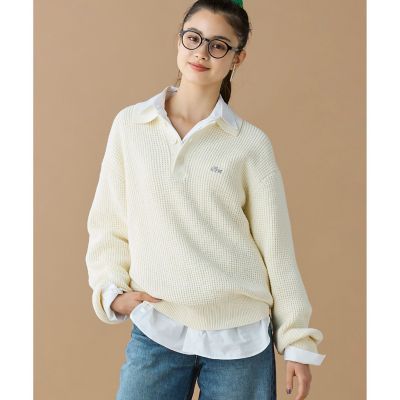ワッフルニットポロセーター | LACOSTE/ラコステ | 三越伊勢丹