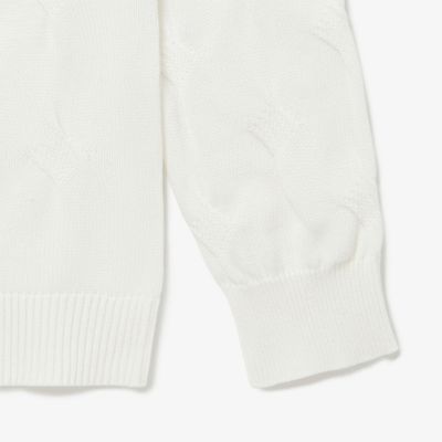 変形ケーブルコットンニットセーター | LACOSTE/ラコステ | 三越伊勢丹