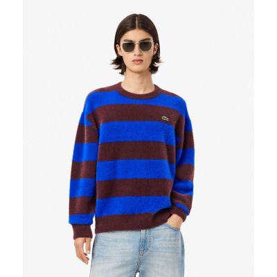 ＜LACOSTE＞ボーダーシャギーニットセーター