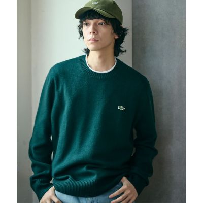 ラコステ（LACOSTE）/エッセンシャルウールニットセーター エッセンシャルウールニットセーター | LACOSTE/ラコステ | 三越伊勢丹