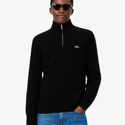 ハイネックハーフジップ ウールニットセーター | LACOSTE/ラコステ