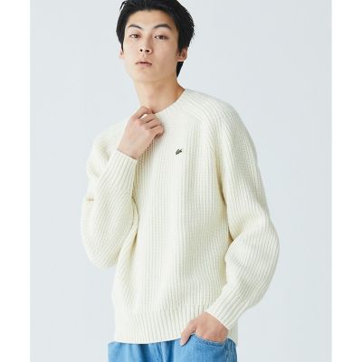 セール】 オーガニックコットン ボーダーニットセーター