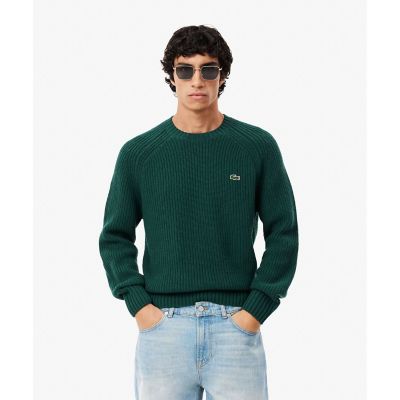 LACOSTE/ラコステ エッセンシャルローゲージニットセーター モスグリーン トップス【三越伊勢丹/公式】