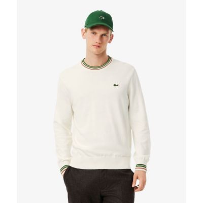 ボーダーリブプルオーバーニット | LACOSTE/ラコステ | 三越伊勢丹