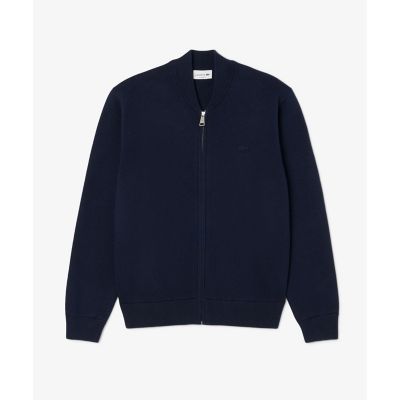 ウールブレンドニット ジャケット ドライバーズニット | LACOSTE 