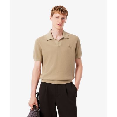 オープンカラーワッフルニット | LACOSTE/ラコステ | 三越伊勢丹