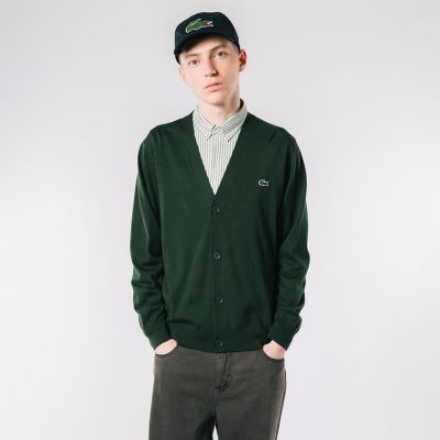 Lacoste ニットカーディガン　海外商品ファッション