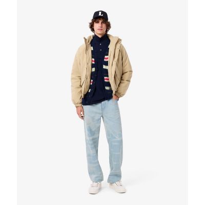 CABaN ボーダー カーディガン　アルパカ アルパカブレンドボーダーニットカーディガン | LACOSTE/ラコステ