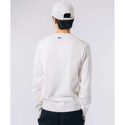 クラシックグラフィックロゴステッチ　ニットセーター