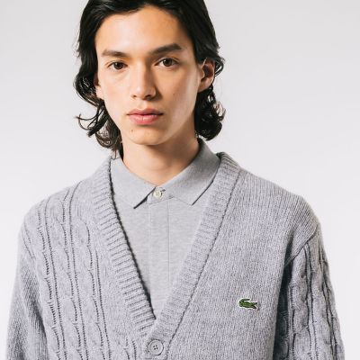 アシンメトリーＶネックカーディガン