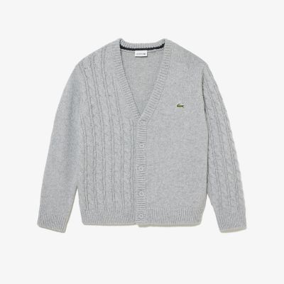 アシンメトリーＶネックカーディガン