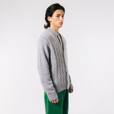 アシンメトリーＶネックカーディガン
