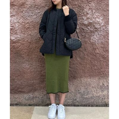 ラコステ LACOSTE 2WAYキルティングジャケット（ブラック