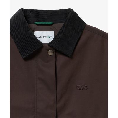 ラコステ（LACOSTE）/コーデュロイカラーショート丈 ジップアップブルゾン コーデュロイカラーショート丈 ジップアップブルゾン | LACOSTE