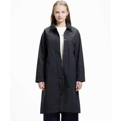ASAMI　極美品！HILTON ステンカラーコート L ブラック系 y-aoyama_7368r234-91