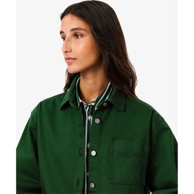 LACOSTE/ラコステ ウィメンズワーク デニムシャツジャケット / カバーオール