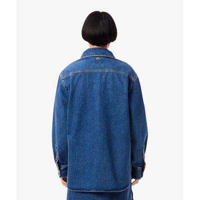 ウィメンズワーク デニムシャツジャケット ／ カバーオール | LACOSTE
