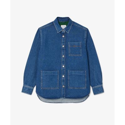 ウィメンズワーク デニムシャツジャケット ／ カバーオール | LACOSTE