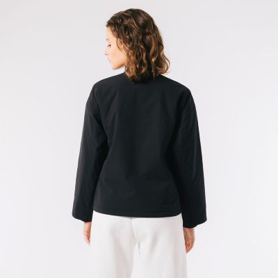 ラコステ LACOSTE パデッドショートコート （ブラック）