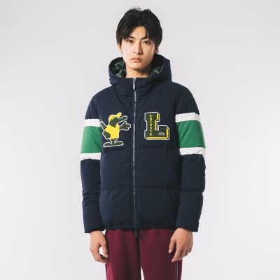 ＜三越伊勢丹/公式＞【SALE】LACOSTE/ラコステ 鹿の子地ダウンジャケット ネイビー コート・ジャケット【三越伊勢丹/公式】