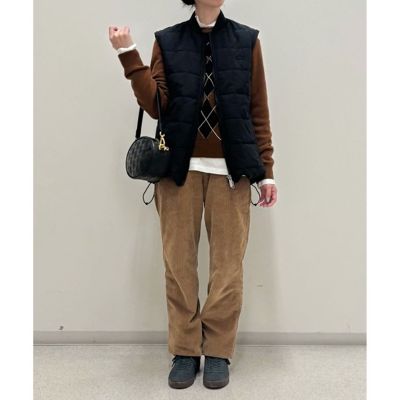 撥水　防風　２ＷＡＹ　袖　着脱可　キルティング　ナイロンダウンジャケット　／　キルティングベスト
