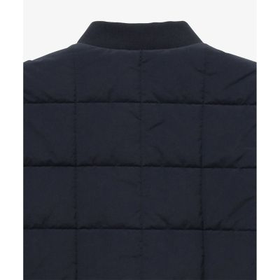 撥水　防風　２ＷＡＹ　袖　着脱可　キルティング　ナイロンダウンジャケット　／　キルティングベスト