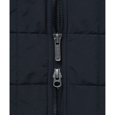 撥水　防風　２ＷＡＹ　袖　着脱可　キルティング　ナイロンダウンジャケット　／　キルティングベスト