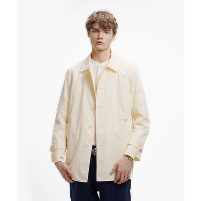 LACOSTE/ラコステ パッカブルナイロンステンカラーコート オフホワイト コート・ジャケット【三越伊勢丹/公式】