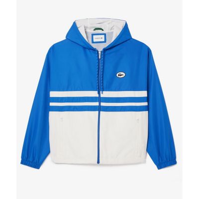 ＜三越伊勢丹/公式＞ LACOSTE/ラコステ カラーブロック耐水トラックジャケット ブルー スポーツウェア【三越伊勢丹/公式】