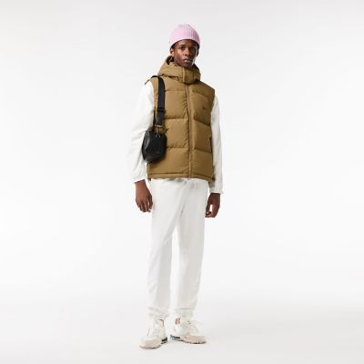 クロコバックステッチダウンベスト