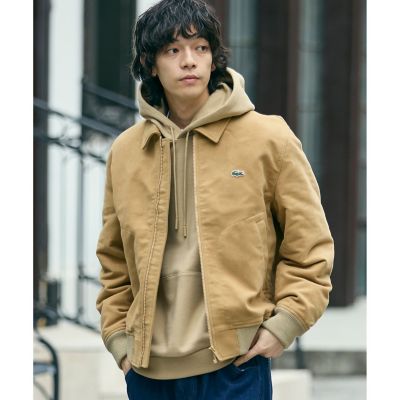 ラコステ（LACOSTE）/パデッドモールスキンジャケット / 中綿ブルゾン パデッドモールスキンジャケット ／ 中綿ブルゾン | LACOSTE/ラコステ