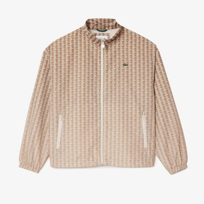 『LACOSTE』ラコステ (48) バックプリント モノグラムジャケット バックプリントモノグラムトラックジャケット | LACOSTE