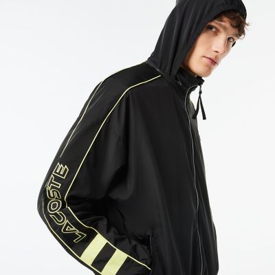 Y-3 アシンメトリー トラックジャケット アシンメトリースリーブシャワープルーフトラックジャケット