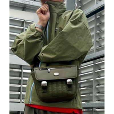 ＜LACOSTE＞撥水　防風　ボリュームスリーブ　ナイロンジャケット　／　スタンドジップブルゾン