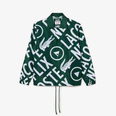 Ｌａｃｏｓｔｅ ｘ Ｎｅｔｆｌｉｘ』 総柄コーチジャケット ...