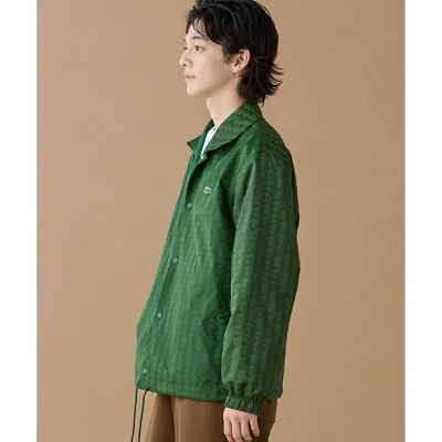 撥水 リバーシブルコーチジャケット 無地×総柄 | LACOSTE/ラコステ