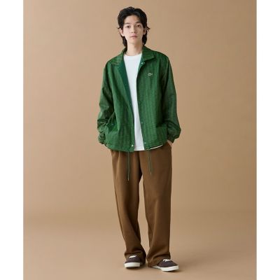 撥水 リバーシブルコーチジャケット 無地×総柄 | LACOSTE/ラコステ