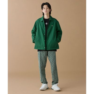 撥水 リバーシブルコーチジャケット 無地×総柄 | LACOSTE/ラコステ