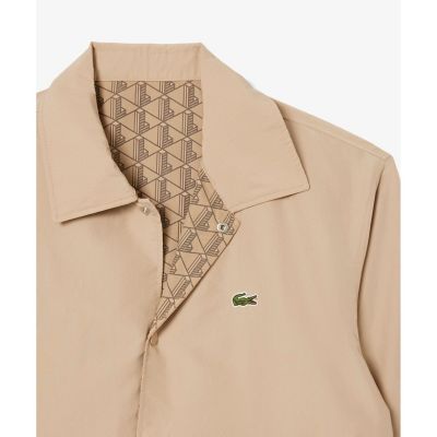 撥水 リバーシブルコーチジャケット 無地×総柄 | LACOSTE/ラコステ