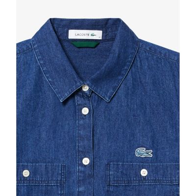 LACOSTE / ラコステ ダブルポケットデニムシャツ ダブルポケットデニムシャツ | LACOSTE/ラコステ | 三越伊勢丹