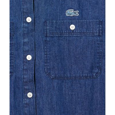 LACOSTE / ラコステ ダブルポケットデニムシャツ ダブルポケットデニムシャツ | LACOSTE/ラコステ | 三越伊勢丹