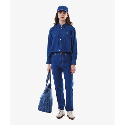 ダブルポケットデニムシャツ | LACOSTE/ラコステ | 三越伊勢丹